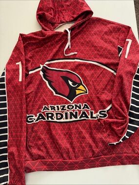 Arizona Cardinals Red Crewneck Pullover Hoodie
